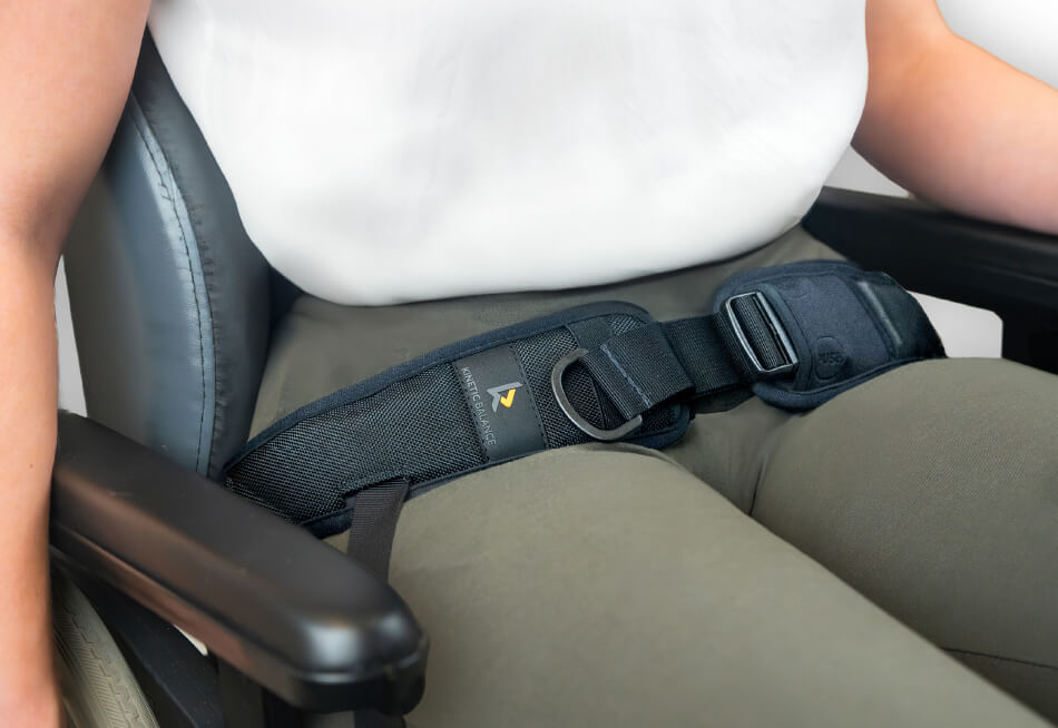 Woman in wheel chair